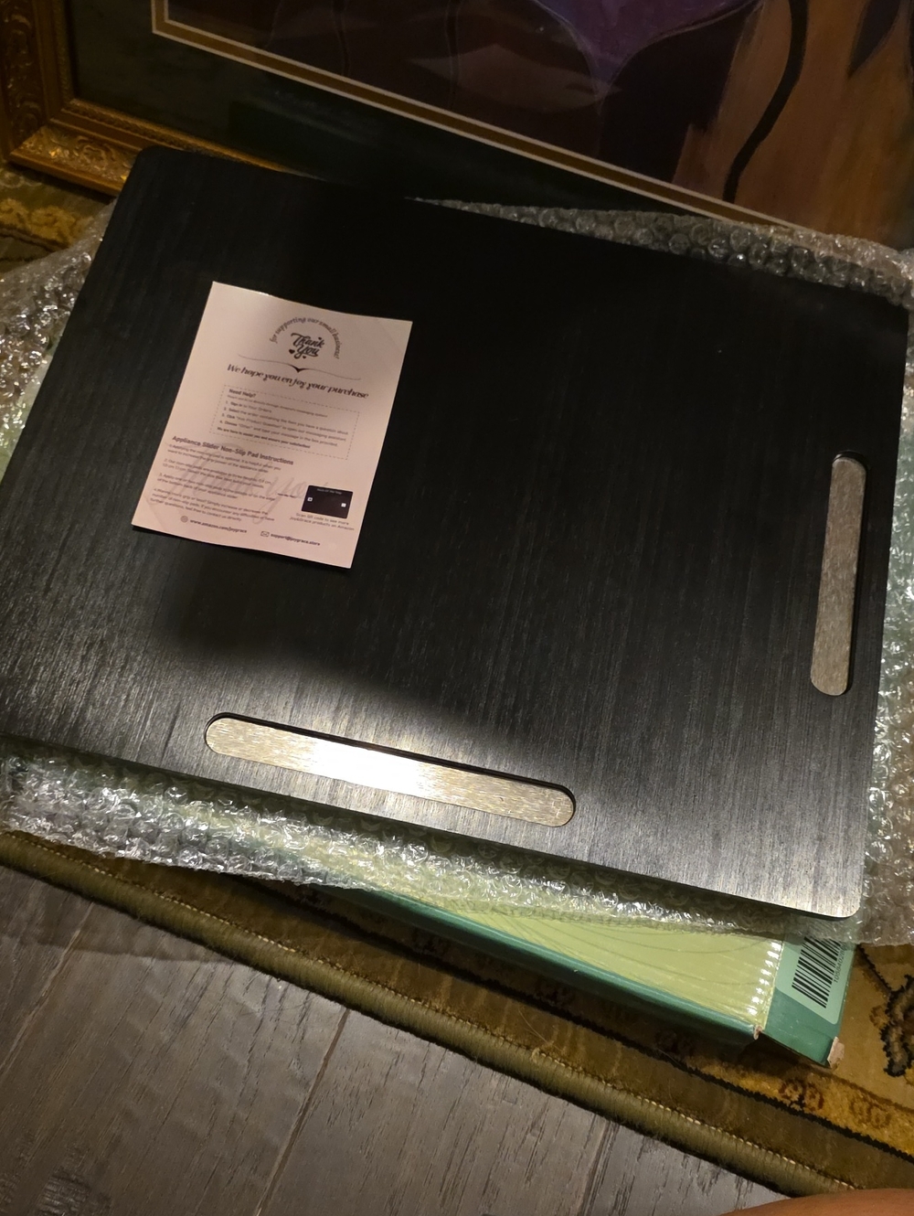 NWT Bamboo Appliance Slider Slim Design
